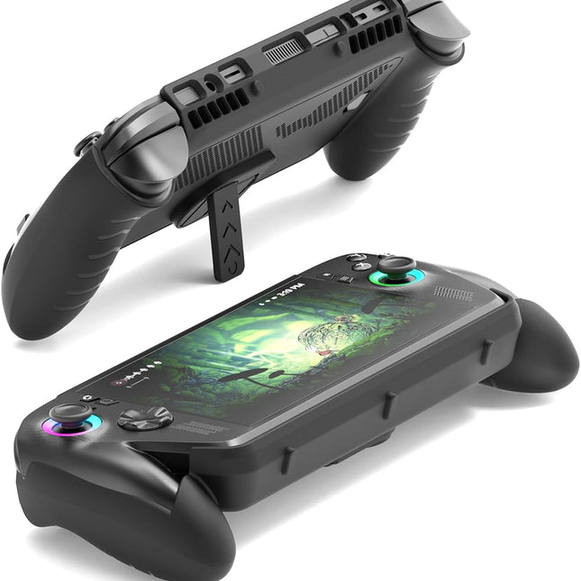 Protective Case for ASUS Rog Xbox Ally X & Rog Xbox Ally 2025, TPU Cover with Kickstand for Gaming - photo 2