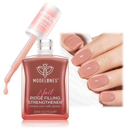 Nail Strengthener and Growth, Nude Natural Glow Nail Polish