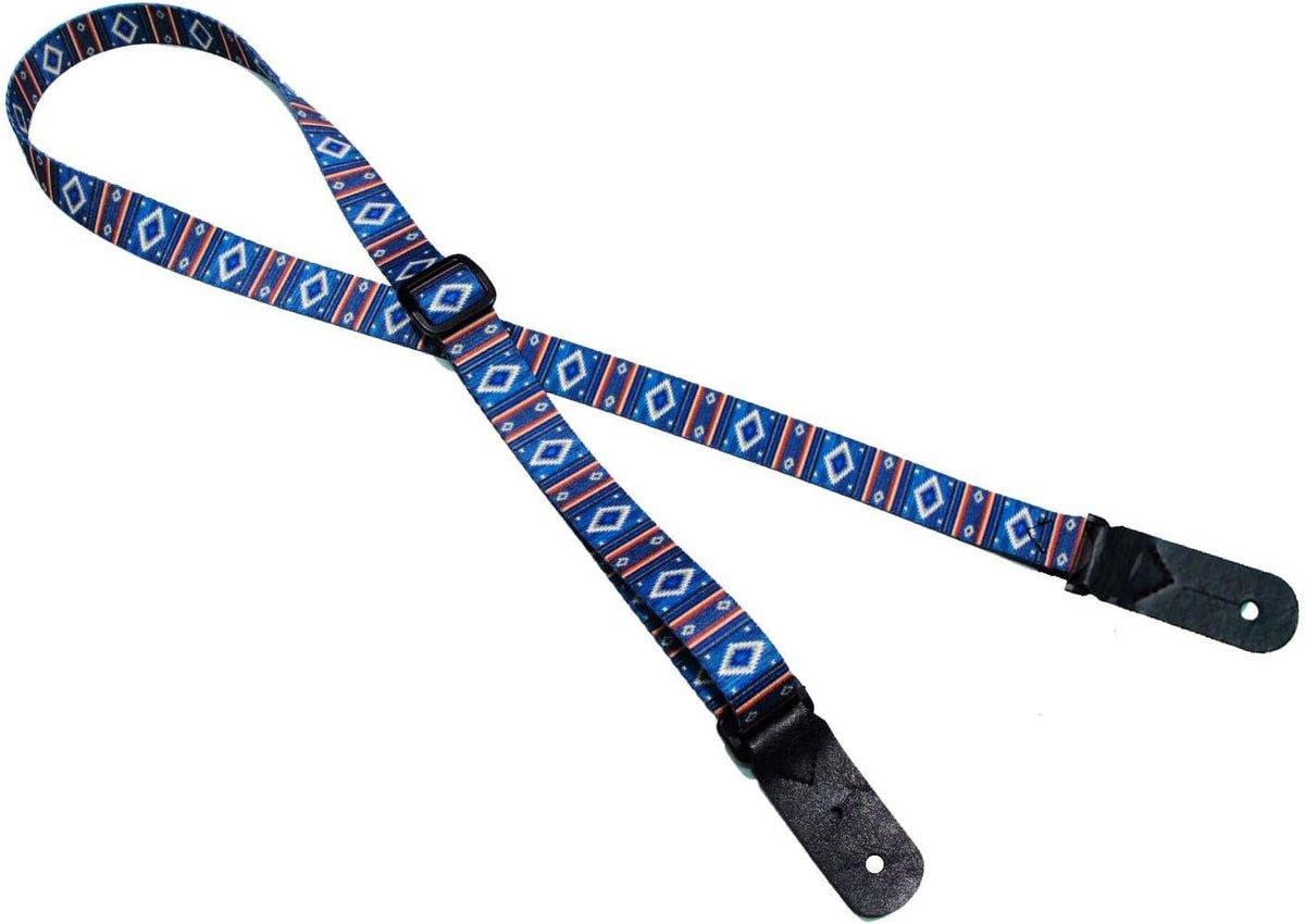 1 Inch Mandolin, Ukulele & Guitar Strap in Dakota Design