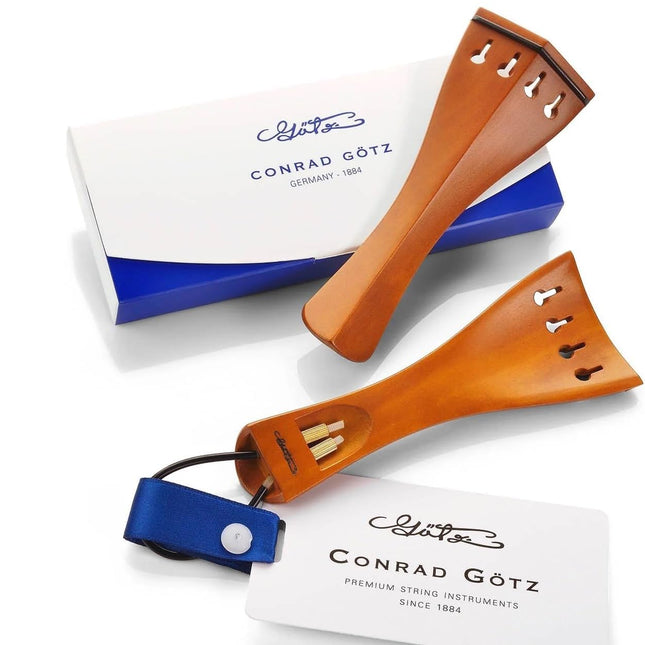 Violin Tailpiece English Model 112mm, Boxwood