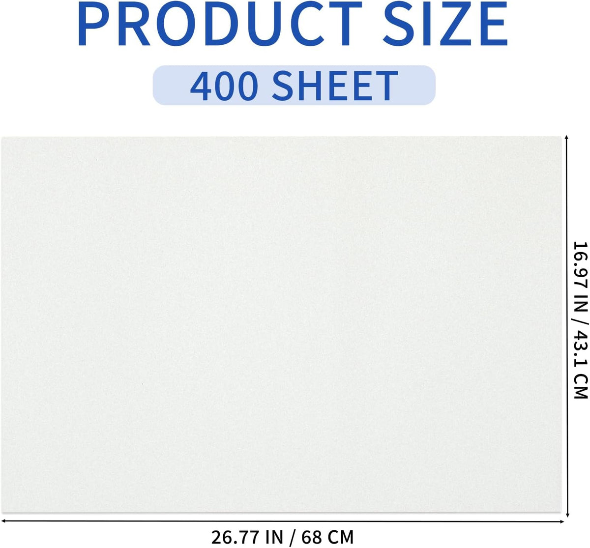 400 Sheets Packing Paper for Moving, 26 x 16 Inch Large Newsprint - photo 2