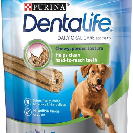Purina Dentallife Daily Oral Care Dog Treats Large Chews - 7 Ct