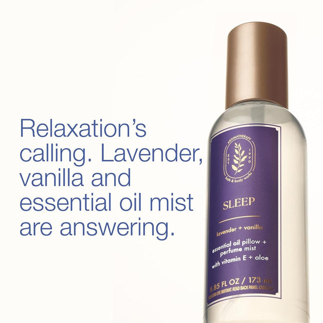 Lavender Vanilla Aromatherapy Essential Oil Mist 5.3 fl oz, 2 Pack