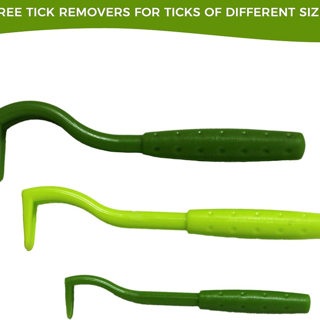 Tick Remover Value 3 Pack - Tick Remover Tools + Tick