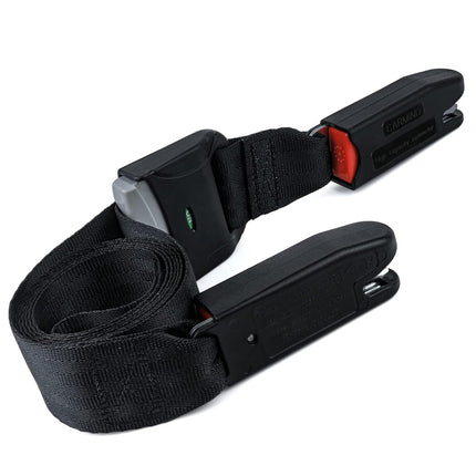 Strap Pads Pad Compatible with 1 Pcs Universal ISOFIX Kids Seat Black Car Fixing Straps Covers with Latch Interface Accessory Cover Set