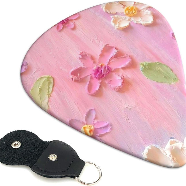 Guitar Picks 0.73mm Medium, Premium Celluloid/Nylon Picks