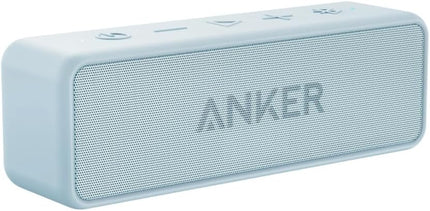 Anker Soundcore 2 Portable Bluetooth Speaker with Stereo Sound, Bluetooth 5, Bassup, IPX7 Waterproof, 24-Hour Playtime, Wireless, Speaker for Home, Outdoors, Travel