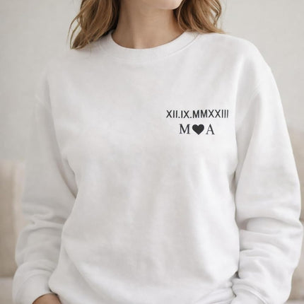 Custom Matching Couple Sweatshirts, Personalized His and Hers Shirts, Couple Shirts, Valentines Day Gift
