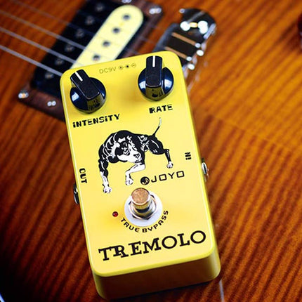 JOYO JF-09 Tremolo Guitar Pedals Guitar Effect Pedal Single Effect with True Bypass