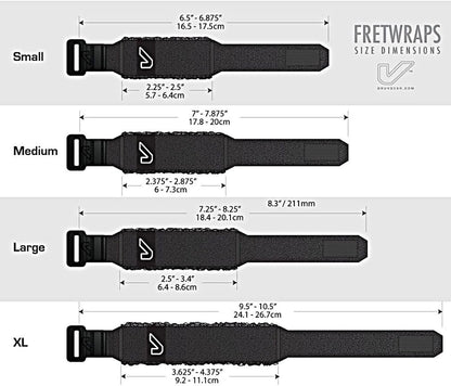 Small Black Fret Wrap & Guitar Mute for 6-String Guitar and 4-String Bass - photo 3