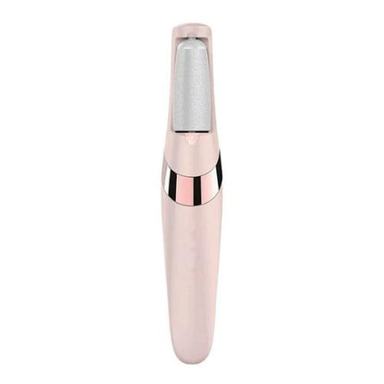 Electric foot file portable design for home pedicure care