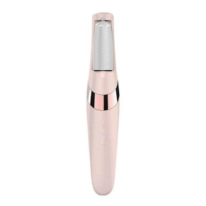 Electric foot file portable design for home pedicure care