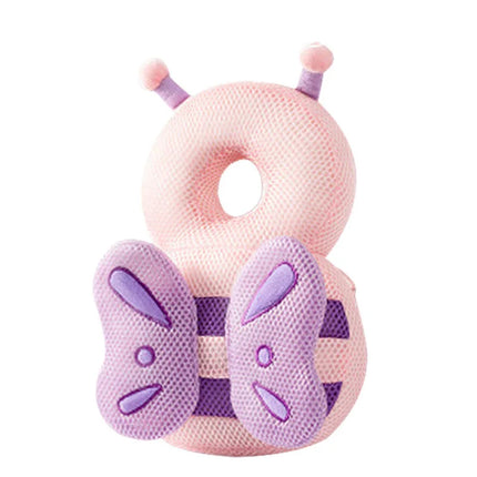 Newborn Protection Pillow material detail showing hypoallergenic soft cover