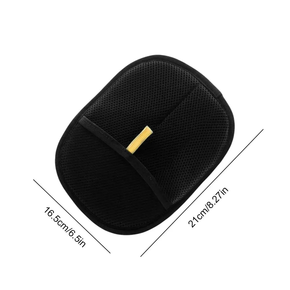 USA-CALI pet grooming glove adjustable wrist strap secure fit
