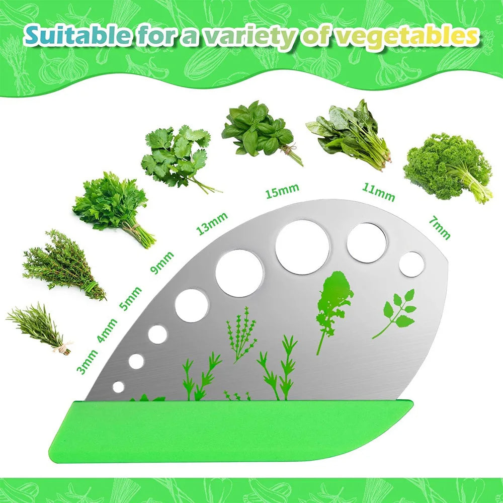 Herb Vegetable Kitchen Scissors five-blade design for fast herb snipping