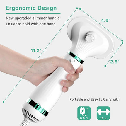 Pet drying brush full product view for at-home dog and cat grooming use