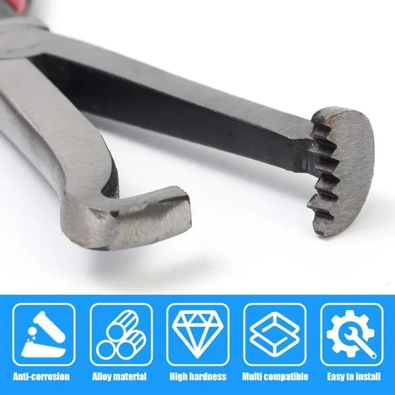 Electrical disconnect pliers set stored in carrying case or organizer