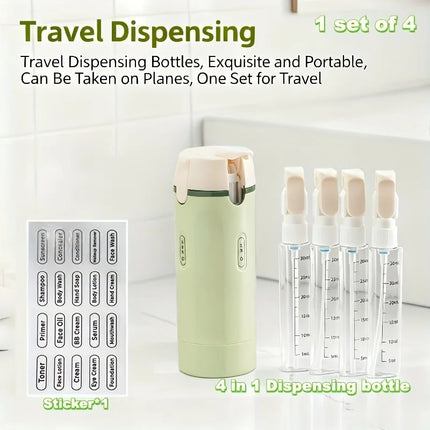4-in-1 Travel Dispenser Bottle - photo 6