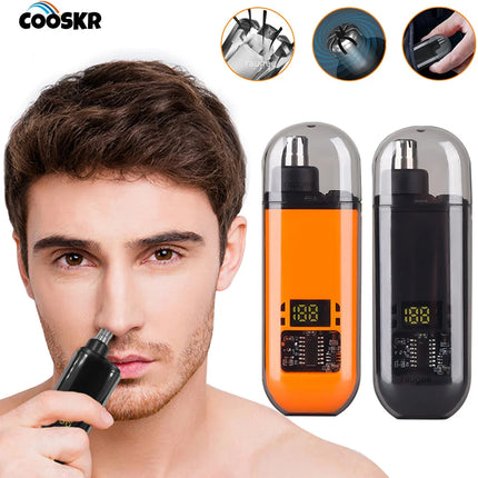 USA-CALI Portable Nose Hair Groomer electric trimmer front view