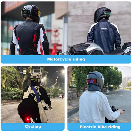Motorcycle Helmet Programmable LED Display - photo 6