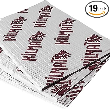 80 mil 36 sqft Car Sound Deadening Mat, Butyl Automotive Sound Deadener, Audio Noise Insulation and Dampening
