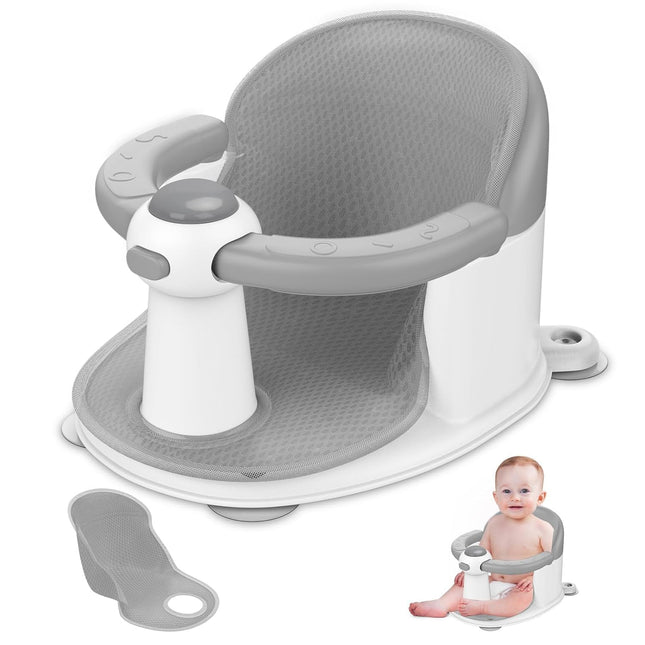 Baby Bath Seat for Babies 6 Months & Up - Baby Bath Seats for Babies Sitting