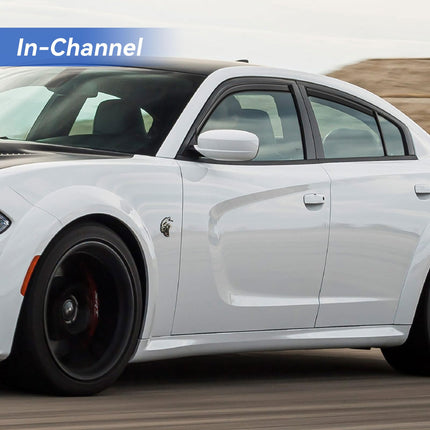 in-Channel Window Visors Rain Guards for 2011-2023 Dodge Charger