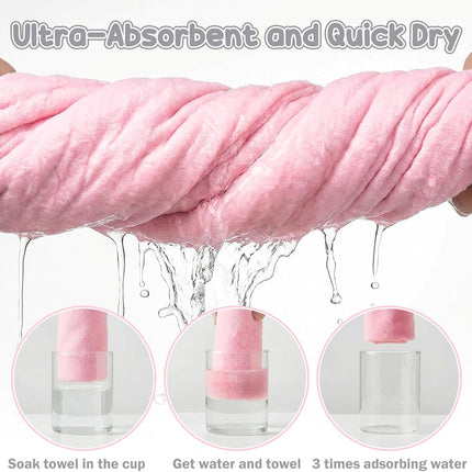 2 Pack Hooded Baby Towels Soft Absorbent Coral Fleece Baby Bath Towels with Animal Hood 32x32 Inch Toddler Bath Towel for 0-3 Years Newborn Baby Shower (Grey Elephant & Pink Dinosaur)