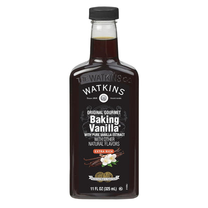 All Natural Original Gourmet Baking Vanilla, with Pure Vanilla Extract, 11 Fl Oz (Pack of 1) - Packaging May Vary