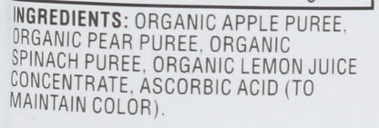 Organic Stage 2 Baby Food, Apple Spinach Blueberry Kale, 4 oz, Pack of 12 - photo 4