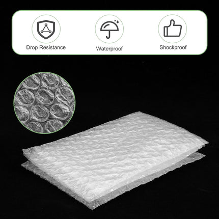 200 Pack 4"x 6" Small Bubble Wrap Pouches, Clear Double Walled Bubble Wrap Pouches for Packing, Thickening Bubble Cushioning Bags for Moving, Shipping, Storage