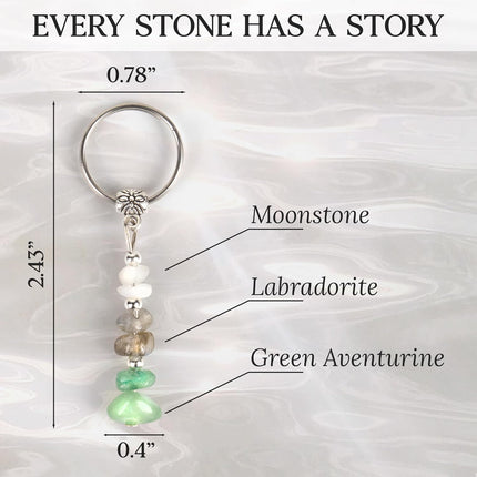 Sensemory Keychain For Coworker, Teacher, Nurse, Friend, Senior, Retirement Gift For Woman, Sister, Farewell, Going Away, Promotion, New Job Key Chains, Self Care Gift Stocking Stuffers