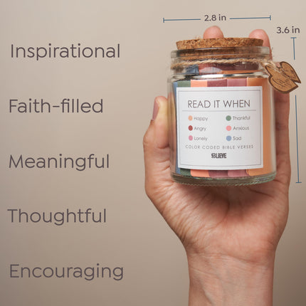 Read Me When Bible Verse Jar For Women