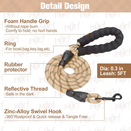 BEAUTYZOO Small Dog Harness and Leash Set,Step in No Choke No Pull Soft Mesh Dog Harnesses Reflective for Extra Small Medium Puppy Dogs and Cats, Plaid Dog Vest Harness for XS S Pets, Beige S