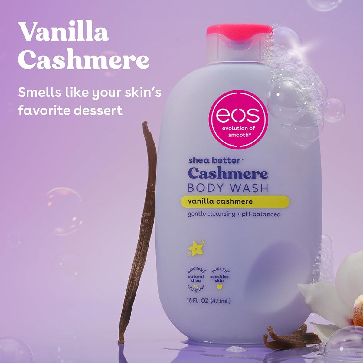 Vanilla Moisturizing Body Wash, 16 fl oz - photo 2