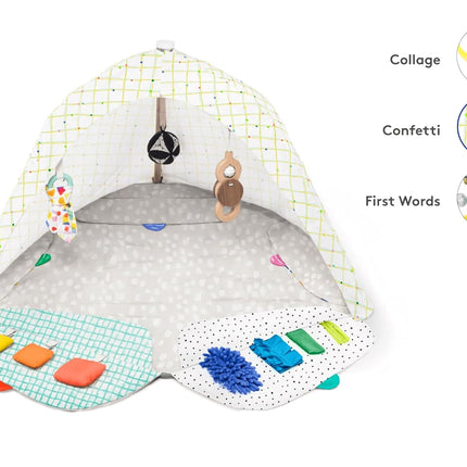LOVEVERY, Play Space Cover (Confetti), Limited Edition for Play Gym, Cozy Hideaway and Toddler Fort