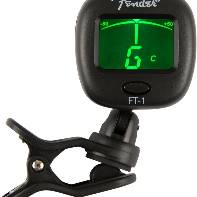 Professional Guitar Tuner Clip On, with 1-Year Warranty, Full-Range Chromatic Guitar Tuner with Dual-Rotating Hinges