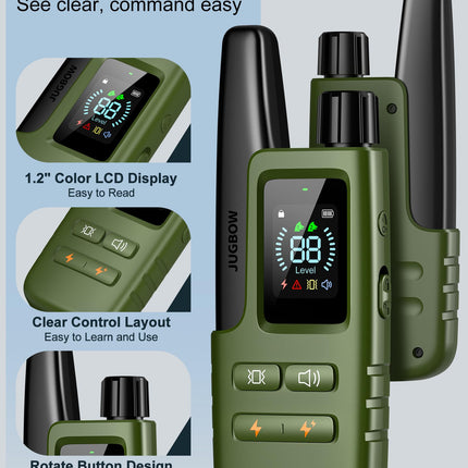 Collar de adiestramiento para perros - Collar con control remoto de 4500FT para perros de 10-120lbs