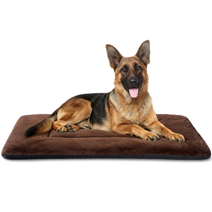 Dog Crate Pad, Washable Cozy Dog Bed Mat for Medium Dogs 36"x23", Gray