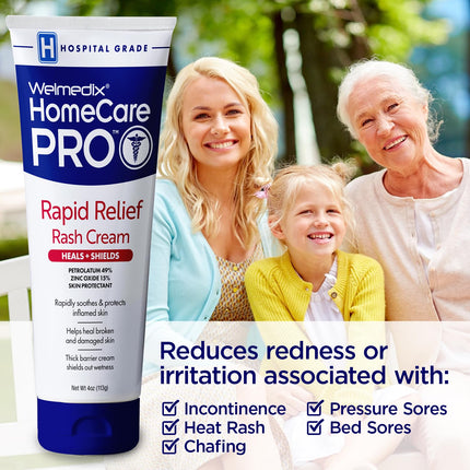 Adult Diaper Rash Cream - Maximum Strength Zinc Oxide Cream