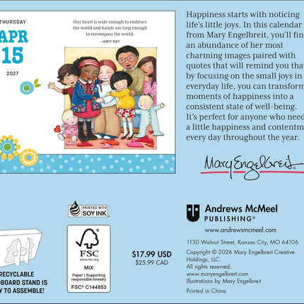 Mary Engelbreit's Happiness Is a Habit 2027 Day-to-Day Calendar