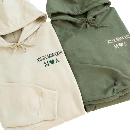 Custom Matching Couple Sweatshirts, Personalized His and Hers Shirts, Couple Shirts, Valentines Day Gift