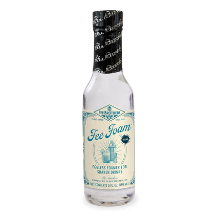 Fee Brothers Fee Foam - Cocktail Foamer and Mixer, Egg Substitute, Vegan-Friendly, Gluten Free, 5 fl oz