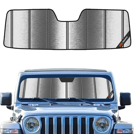 Windshield Sun Shade for Jeep Wrangler JL 2018-2026, Gladiator 2020-2026 Front Window Sunshade - AstraGuard