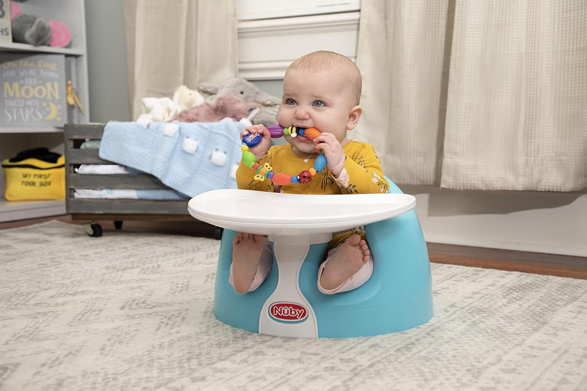 My Floor Seat Activity Tray - Easy Release, Easy Clean, White, 4+ Months - photo 4