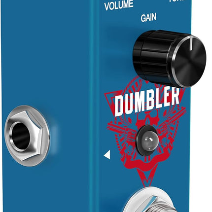Amuzik Guitar Dumbler Effect Pedal for Electric Guitar Analog Dumbler Effects Pedals with Amp simulator Effect Overdrive Pedals of Ture Bypass