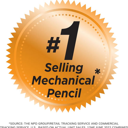 BIC Xtra-Precision Mechanical Pencils with Erasers, Fine Point (0.5mm), 24-Count Pack Mechanical Drafting Pencil Set