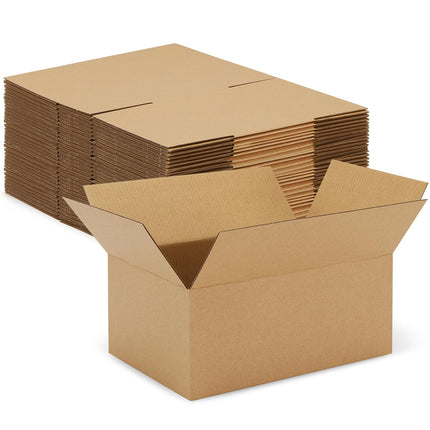 10x7x5-Small-Shipping-Boxes-30-Pack-White-Corrugated-Box-Mailers, Cardboard Boxes for Packaging Small Business, Mailing