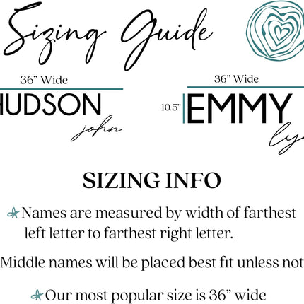 Hickory Hollow Designs Nursery Name Sign, Wooden Name Sign, Name Plate for Wall, Custom Wooden Sign, Baby Name Announcement Sign, (James Matthew)