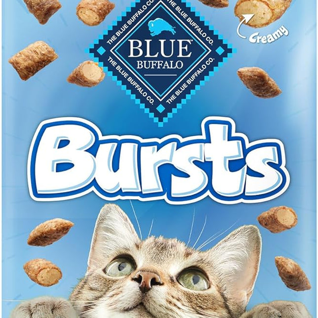 Crunchy & Creamy Cat Treats, Great for Training, Paw-Lickin' Chicken, 12-oz. Tub